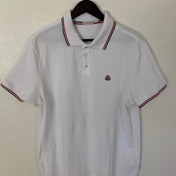 Details about Moncler Men Polo T shirt Maglia Polo (Size L) 100 % AUTHENTIC Details about Moncler Men Polo T shirt Maglia Polo (Size L) 100 % AUTHENTIC